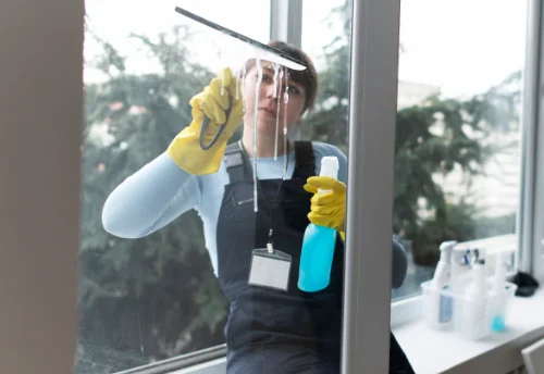Nettoyage de vitres intérieures et extérieures à Larringes